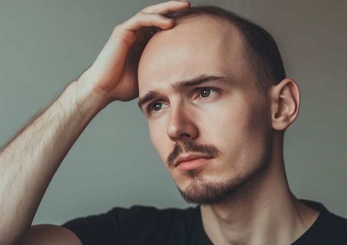 Выпадение волос у мужчин: причины и лечение