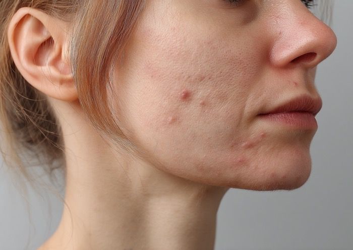 Угревая сыпь на лице: причины и лечение